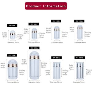5มิลลิลิตร8มิลลิลิตร10มิลลิลิตร15มิลลิลิตร20มิลลิลิตร35มิลลิลิตร60มิลลิลิตรหรูหรากระสุนขวดพลาสติกสำหรับแคปซูล/ยา/ลูกอม/ดูแลผิว - Product Image 6