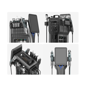 Newface Beauty Mousse Bubble Oxygen Jet Máquinas faciales Equipo de salón de belleza profesional 12 en 1 Blanco 100-240V 50-60Hz - Product Image 5