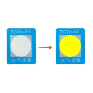 Wholesale Temperature Indicator Label Color Changing Irreversible Reversible Temperature Indicator Sticker
