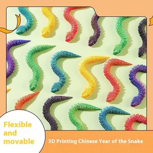 Juguetes Divertidos de Animales en 3D, Serpiente Pequeña, Impresos en 3D, para Niños, Hechos en China, Fujian, 2025 - Product Image 2