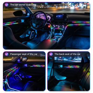 ไฟตกแต่งภายในรถยนต์ KYNCHO สำหรับ Honda Accord ปี <span class=keywords><strong>2018</strong></span>-2022 แบบ LED Symphony  ไฟไดโอดตกแต่งภายในรถยนต์ Symphony ระบบไฟ Ambient Lighting - Product Image 5