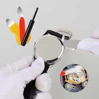 Juego de Herramientas para Abrir Tapas Traseras de Relojes de Goma y Plástico, Herramienta para Remover Cajas, Cuchillo y Palanca para Reparación de Relojes