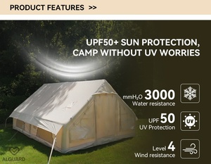 <span class=keywords><strong>Yurta</strong></span> de Lujo para Campamento al Aire Libre, Tienda de Campaña Tipo <span class=keywords><strong>Yurta</strong></span> Mongol, Tienda de Campaña Alta Tipo Tipi, Tamaños de 5m, 4m y 2.5m, Hecha de Lona Oxford - Product Image 5