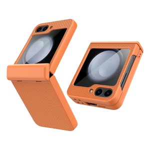 Le commerce électronique transfrontalier convient au Z Flip6, avec une coque de téléphone à couverture intégrale, un protecteur d'objectif et un étui à carreaux. - Product Image 5