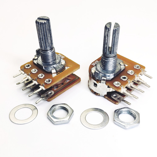 Free Sample 8Pin WH148 B50K B100K Potentiometer 20mm 25mm