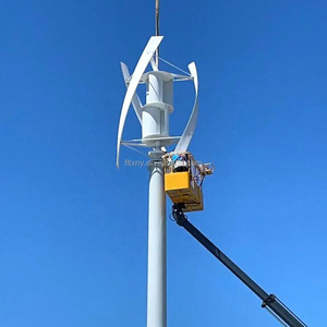 Aerogeneradores Fabricados en China para el Hogar, 1kw, 2kw, 3kw, 5kw, 10kw, 20kw, Generador Eólico Magnético de 1kw para el Hogar, 10k - Product Image 1