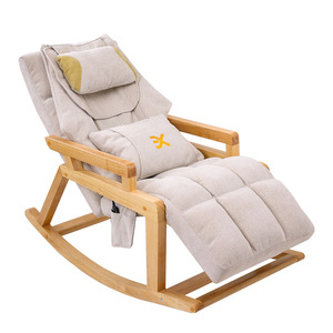 Smart Massage Rocking Chair Full Body <b>Vibration</b> Plug-In Electric Massage Sofa Home Use Off White Gray Coffee - Product Image 3