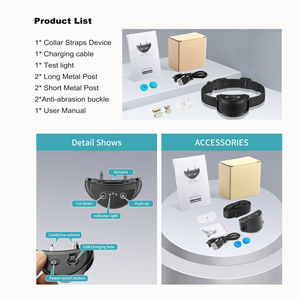 Rechargeable étanche automatique chien formateur rapide son et Vibration aboiement bouchon Instrument vétérinaire - Product Image 5