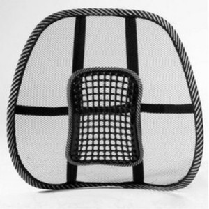 Chengyuan Car Lumbar Support <b>Pillow</b> Bamboo Strip Ice Silk Summer Backrest Cushion For Auto Seat Comfort - Product Image 3