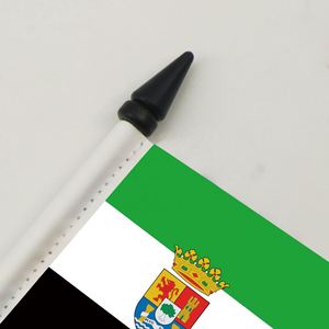 Bandera de Escritorio Personalizada de <span class=keywords><strong>Extremadura</strong></span> 5x8 Pulgadas de Poliéster, Bandera de Boricua para Desfiles y Eventos del Día Nacional 2026 - Product Image 2