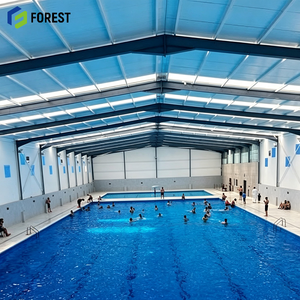 Edificio de Natación de Acero Estructural Galvanizado de Gran Envergadura, Pre-Proyectado, con Gran Altura, Centro Deportivo Acuático - Product Image 1
