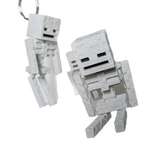 Minecraft Skeleton <b>Keychain</b> Figurine PLA Material Decorative Toy Gift Item - Product Image 1