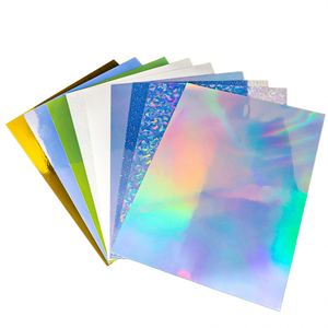 สติกเกอร์อะลูมิเนียมเมทัลลิก FX แบบพิมพ์ได้ กันน้ำ ขนาด 8.5"x11" A4 กระดาษสติกเกอร์ PET สีเงินขัดเงา สำหรับเครื่องพิมพ์อิงค์เจ็ท - Product Image 6
