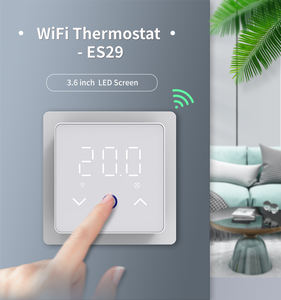 Termostato inteligente con control Wifi <span class=keywords><strong>ES29</strong></span> a precio de fábrica, controlador de temperatura inalámbrico programable, color personalizable - Product Image 6