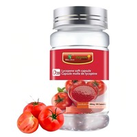 Capsules molles de lycopène 500 mg, extrait de tomate, antioxydant, santé de la prostate, soutien immunitaire, complément alimentaire, 100 capsules