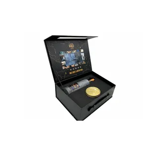 Pu Handel Branding Geschenken Marketing Box Lcd-Scherm 7 Inch Wensdoos Met Aangepast Ontwerp