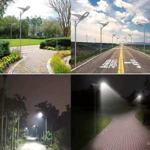 Lampadaire solaire d'extérieur en aluminium étanche avec télécommande - Product Image 5