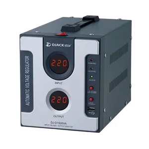 Grosir DJ-D1500VA DJACK STAR regulator tegangan harga pabrik 15 kva