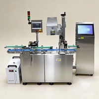 Nouvelle machine de marquage UV automatique 5W PLT, unité d'impression de bouchons de bouteilles, système d'association de données par numérisation de codes QR, anti-contrefaçon