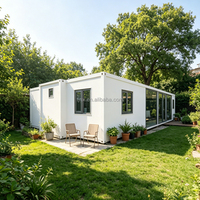 Maisons préfabriquées modulaires, maisons compactes préfabriquées avec 2, 3 ou 4 chambres, maisons conteneurs extensibles préfabriquées de 20, 30 ou 40 pieds