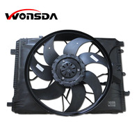12DC 600W W204 Ventilateur de refroidissement de radiateur pour Benz 2007-2014 W204 W212 Ventilateur de condenseur de moteur OEM A2045000393 A2049066802 A2045000293