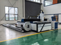 Machine de découpe laser à fibre pour tôles et tubes, machine de découpe laser automatique pour plaques et tuyaux métalliques