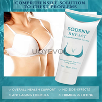 Crème d'augmentation mammaire SODSNIE, améliore le relâchement, anti-âge, fermeté, sexy, favorise le développement secondaire, collagène, soin des seins, 40g