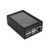 Geermax Neutre Fabriqué en Chine Boîtier ABS pour Raspberry Pi 4B avec évents de refroidissement