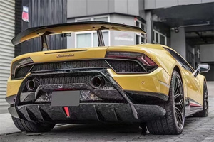 Kit carrozzeria interamente in carbonio in stile Porformante 2014-2018 in fibra di carbonio accessori auto per Kit carrozzeria Lamborghini Huracan LP610 LP580 - Product Image 6