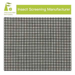 JINDI להגיע RoHS 18x18 רשת <span class=keywords><strong>E</strong></span> זכוכית יתושים רשתות פיברגלס לטוס מסך דלת פיברגלס חלון מסך - Product Image 5