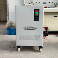 Stabilisateur de tension monophasé 10kVA 15kVA 20kVA 30kVA 50kVA 100kVA Régulateur de tension entièrement automatique (AVR) SVC Cuivre
