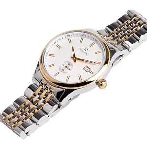 Reloj <span class=keywords><strong>Omax</strong></span> de Cuarzo con Movimiento Japonés, Esfera Negra y Correa de Acero Inoxidable - Product Image 5