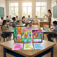 BIG BANG SCIENCE HOT Créez vos propres ballons rebondissants colorés pour les jeux de famille