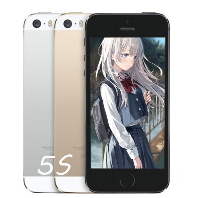 Gros Deuxième Téléphone Cellulaire À La Main Utilisé Téléphone pour iphone 5S 99% Nouveau 16 GO-64GB Rom 3G Lte Double Carte Système Mondial Téléphone Intelligent