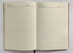 Bloc de notas de cuero PU con logotipo personalizado, para negocios y oficina, directo de fábrica, A5 - Product Image 3