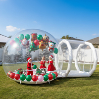 Château gonflable d'extérieur avec base de saut pour enfants, tente bulle gonflable pour urgences, livraison express