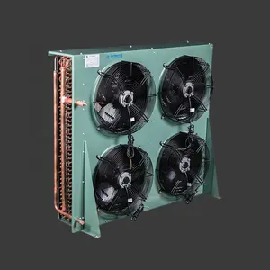 condenser for air cooled units for condensing unit cooler compressor H type air cooled air cooling condenser