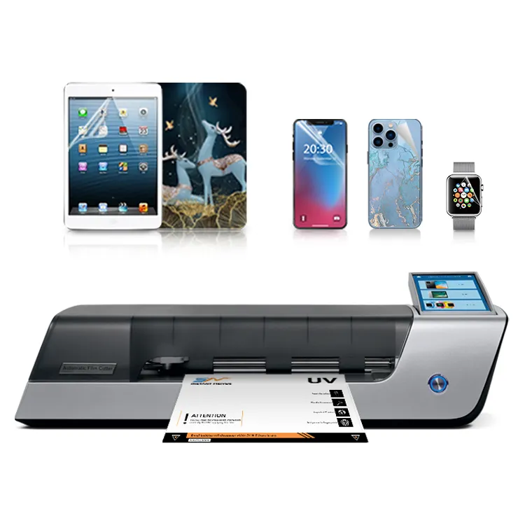 Gratis Verzending Onbeperkt Mobiele Telefoon Back Skin Screen Protector Hydrogel Film Snijmachine