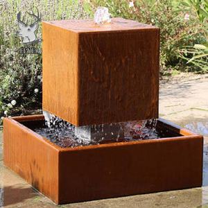 Fuente <span class=keywords><strong>de</strong></span> Agua <span class=keywords><strong>de</strong></span> Acero Corten para Jardín, Esculturas <span class=keywords><strong>de</strong></span> Acero para Jardín, Promoción <span class=keywords><strong>de</strong></span> Marzo, Económicas - Product Image 4