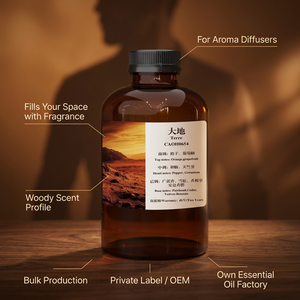 Olio Profumato all'Ingrosso Terre Premium per Diffusori di Aromi, Oli Essenziali Ambra Oud, Produttore 2026, Prodotto Commerciale - Product Image 6