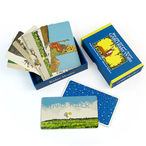 Caja con Tapa y Base para Cartas de <span class=keywords><strong>Tarot</strong></span> Horizontales con Guía, Impresión Personalizada al por Mayor, Mazo de Cartas de <span class=keywords><strong>Tarot</strong></span> Personalizadas - Product Image 2