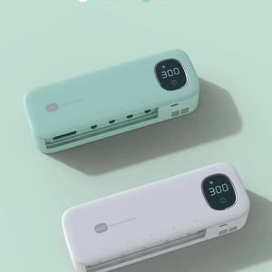 Esterilizador de cepillos de dientes LED UVC de pared con secado por viento para el hogar, accesorios de baño impermeables - Product Image 3