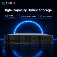 Lenovo ThinkSystem DE4800H 2U12 LFF, Sistema de Almacenamiento SAN Empresarial, Controlador Híbrido Flash Array Dual Activo