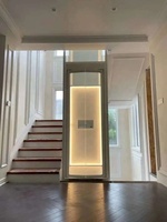 Ascenseur à la maison extérieur de mini plancher résidentiel de l'ascenseur 3 avec l'ouverture de deux portes
