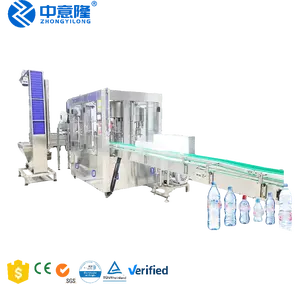 Hot Sale 3 in 1 Automatic Production Plant Line Bottle Capping Packing Mineral Pure Water Bottling Liquid Filling Machines