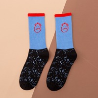 Chaussettes AF1 en coton de haute qualité Chaussettes de rue Instagram Chaussettes barbelées unisexes pour skateboard