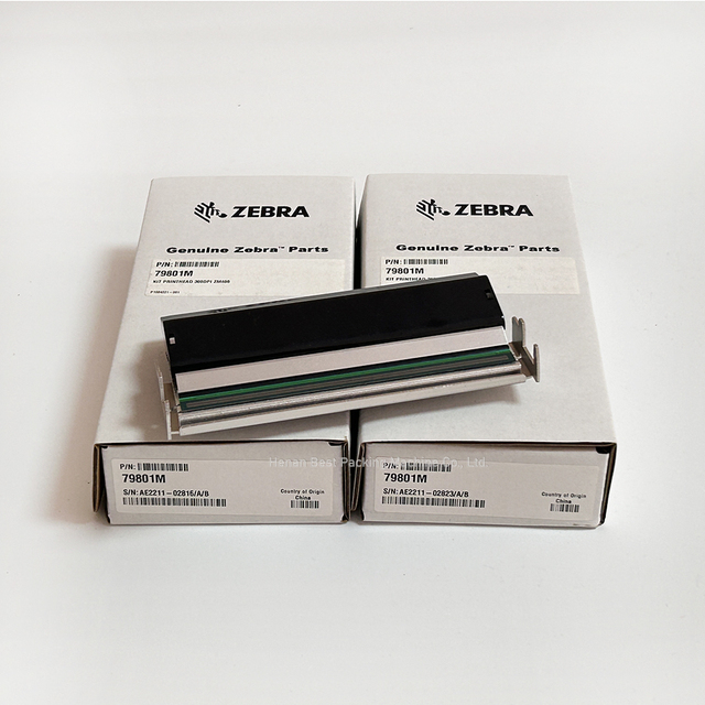 Original ZM400 203dpi/300dpi/600dpi G79800M/G79801M/G79802M Printhead Thermal Printer