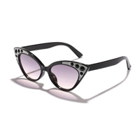 2026 New Neon Rhinestone Eye Sunglasses Cute Baby Styling, Anti UV