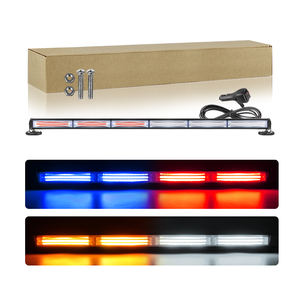 Support de Pied Réglable pour Plafond et Feux Arrière de Voiture, Fixation Magnétique, Barre Lumineuse LED Clignotante, 89 cm, Ajustement Universel 12V-24V - Product Image 1