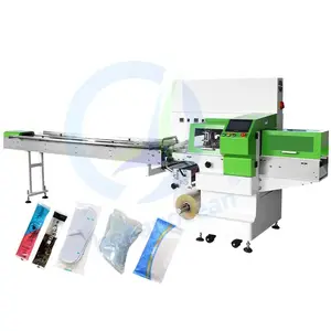 hot selling automatic soap wrapping pillow packing machine price / Small inflatable air flow pack packing machine